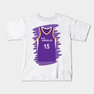 Los Angeles Sparks uniform number 15 Kids T-Shirt